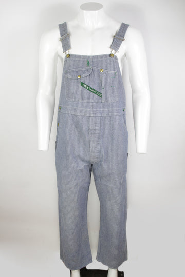 Vintage Herringbone Key 'Imperial' Dungarees - XL