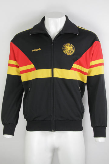 Vintage Adidas 1988-90 West German Deutcher Fussball-Bund Football Athem Tracktop -
