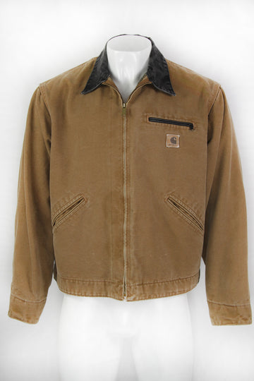 Vintage Carhartt 90s J97 BRN Detroit Workwear Jacket - XL