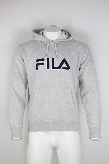Vintage Fila Hoodie with large chest logo - L